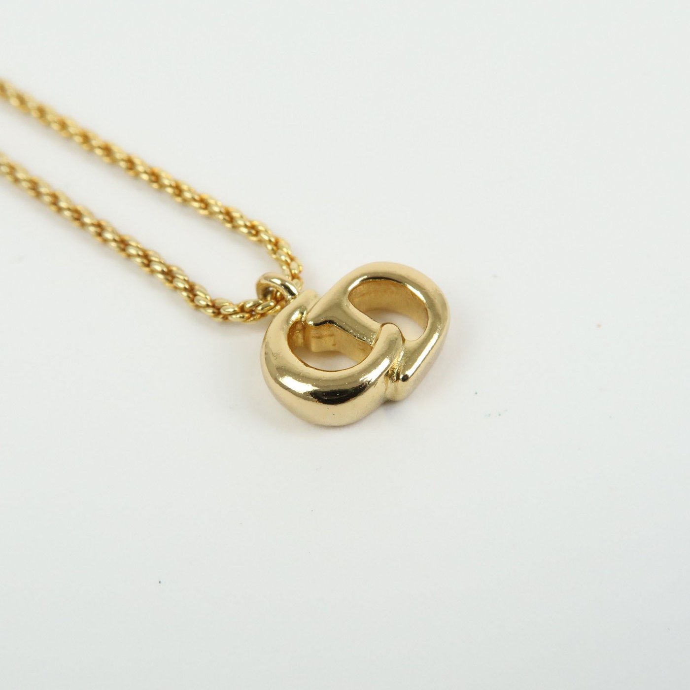 Christian Dior CD Pendant Metal