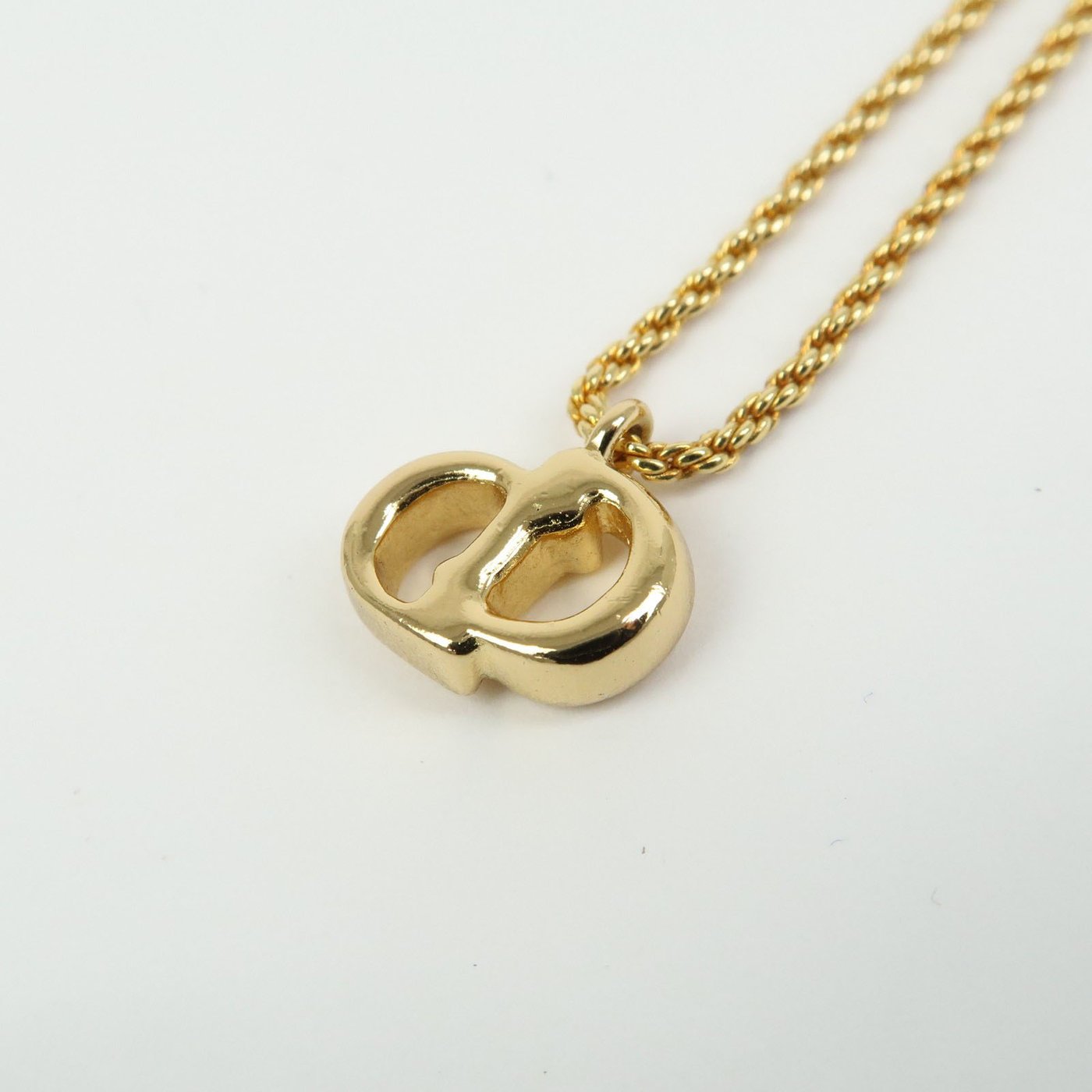 Christian Dior CD Pendant Metal