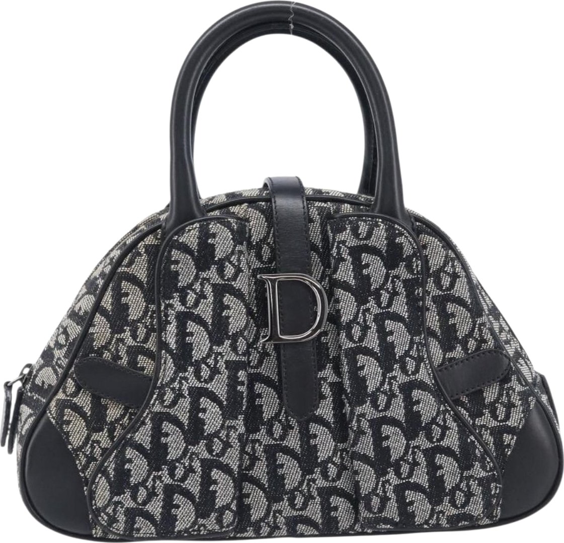 Christian Dior Trotter Double Saddle Canvas