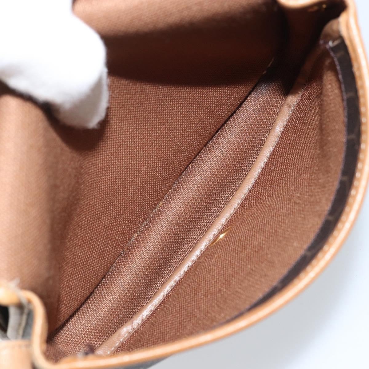 Christian Dior Vintage Honeycomb Flap Coated Canvas Long