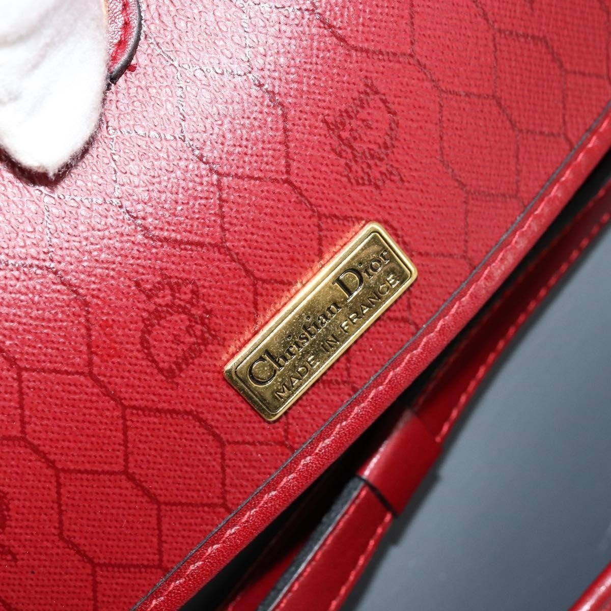 Christian Dior Vintage Honeycomb Canvas