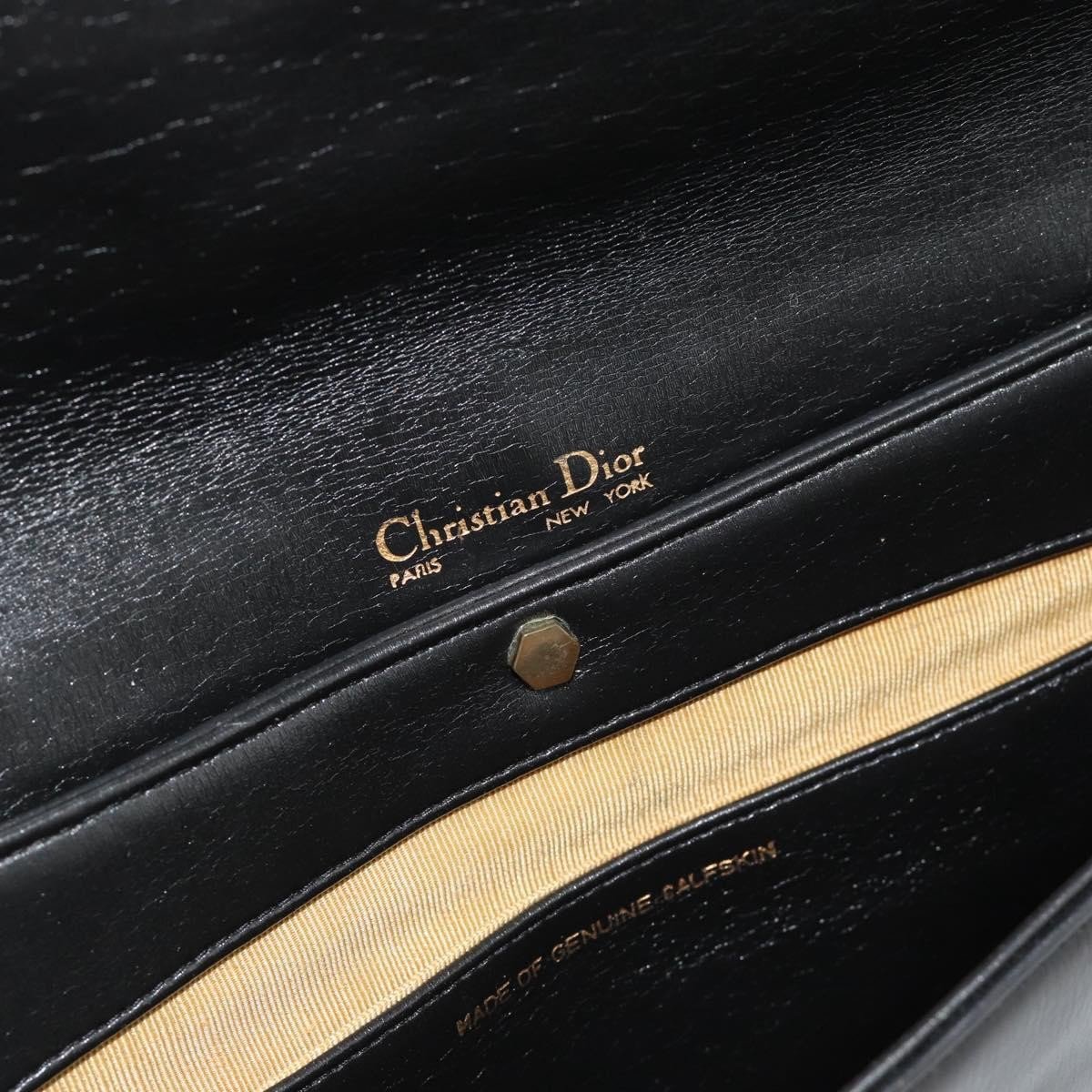 Christian Dior 61 Shoulder Leather Large