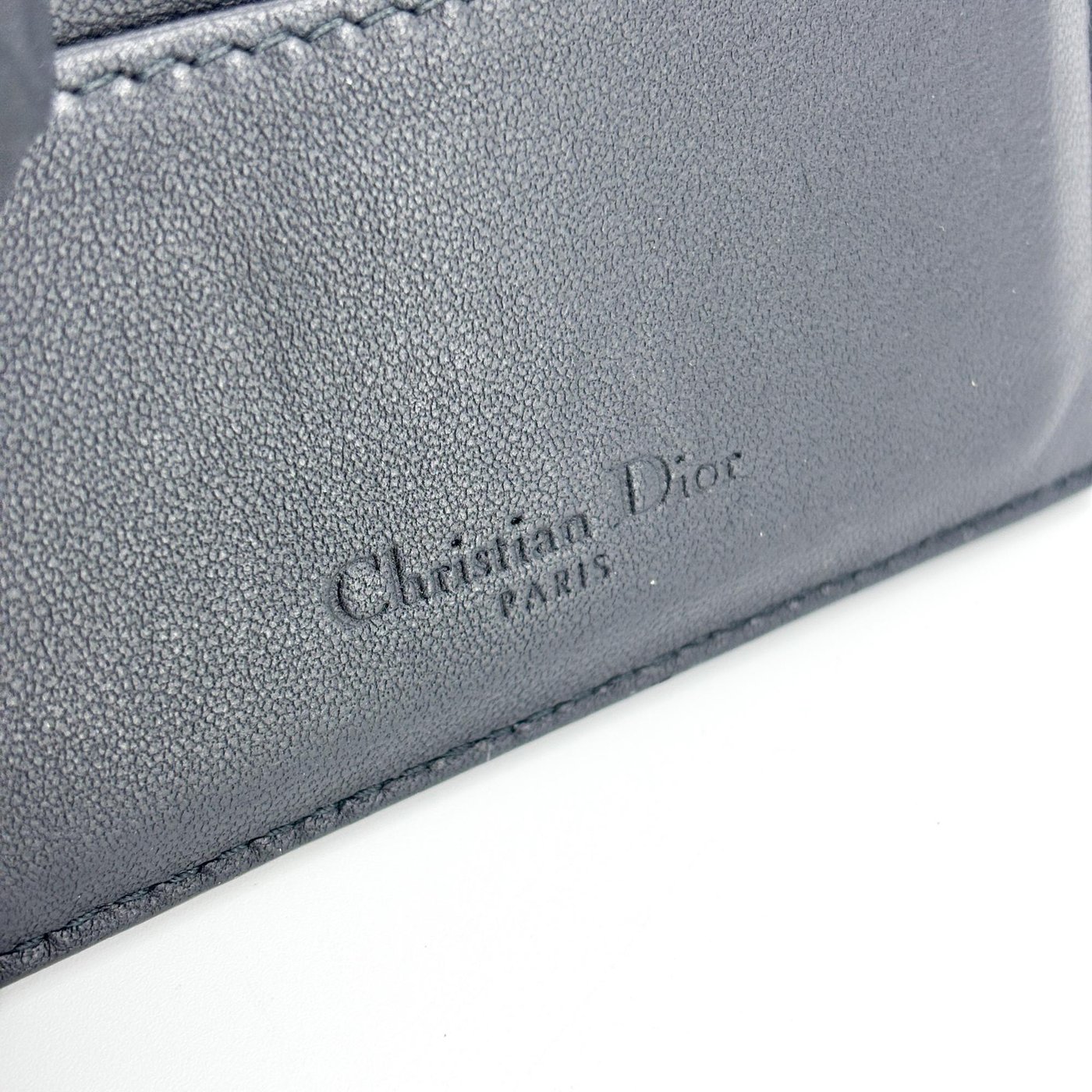 Christian Dior Lady Dior Card Holder Cannage Quilt Lambskin