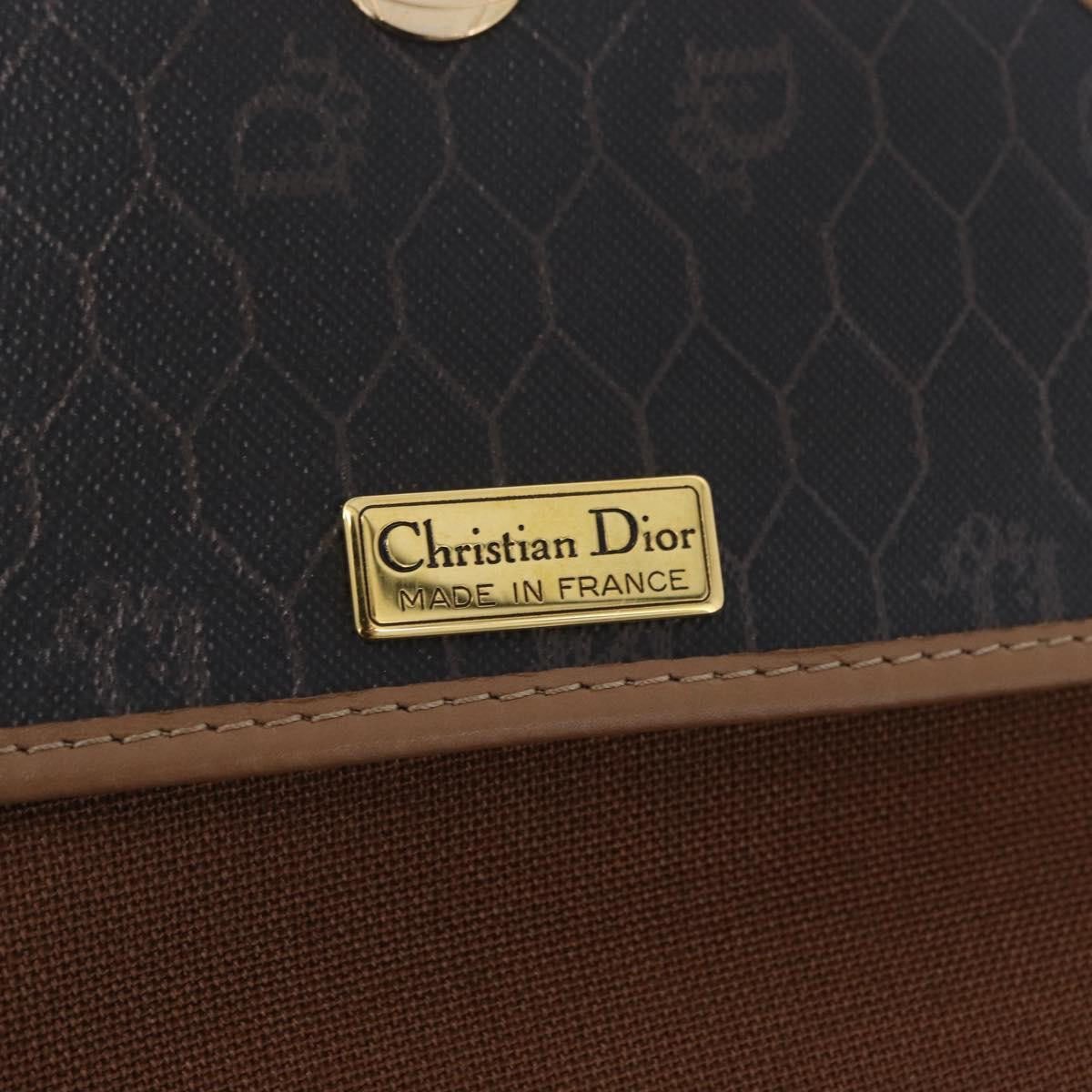 Christian Dior Vintage Honeycomb Canvas