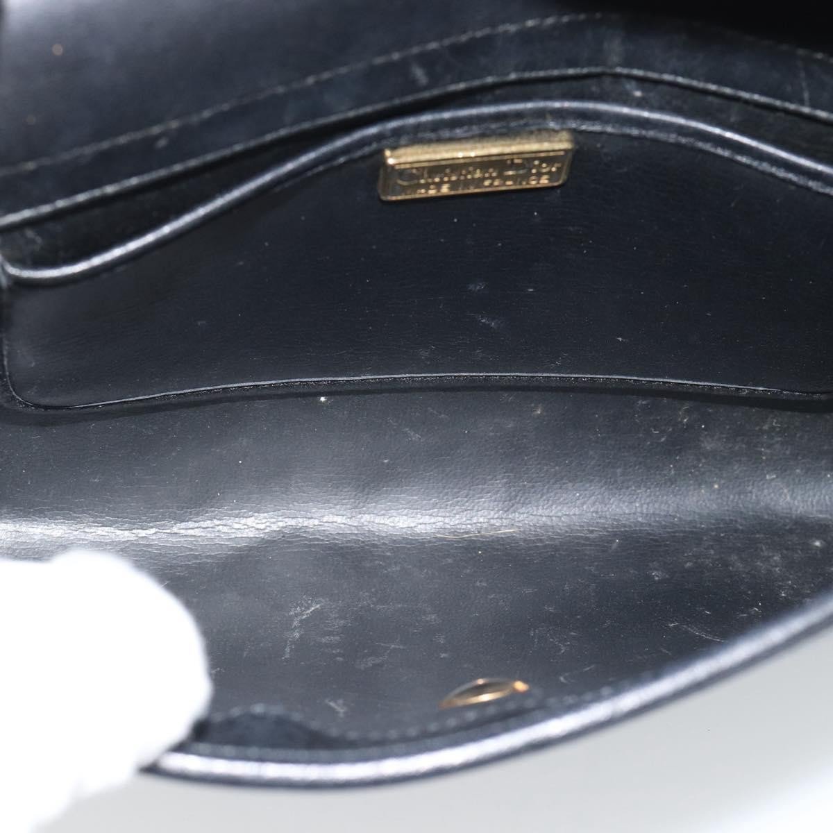 Christian Dior Vintage CD Flap Leather Medium