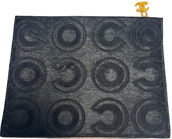 Christian Dior Pochette vintage Pony hair Pony hair leather medium