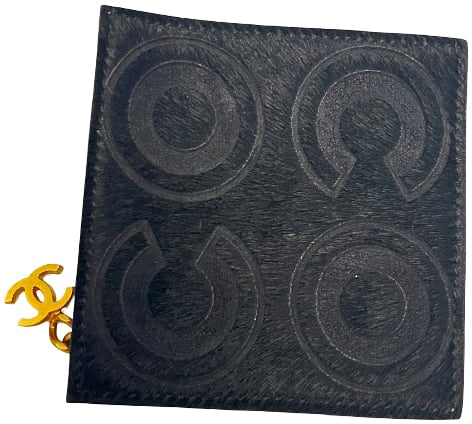 Christian Dior Pochette vintage Pony hair Pony hair leather medium