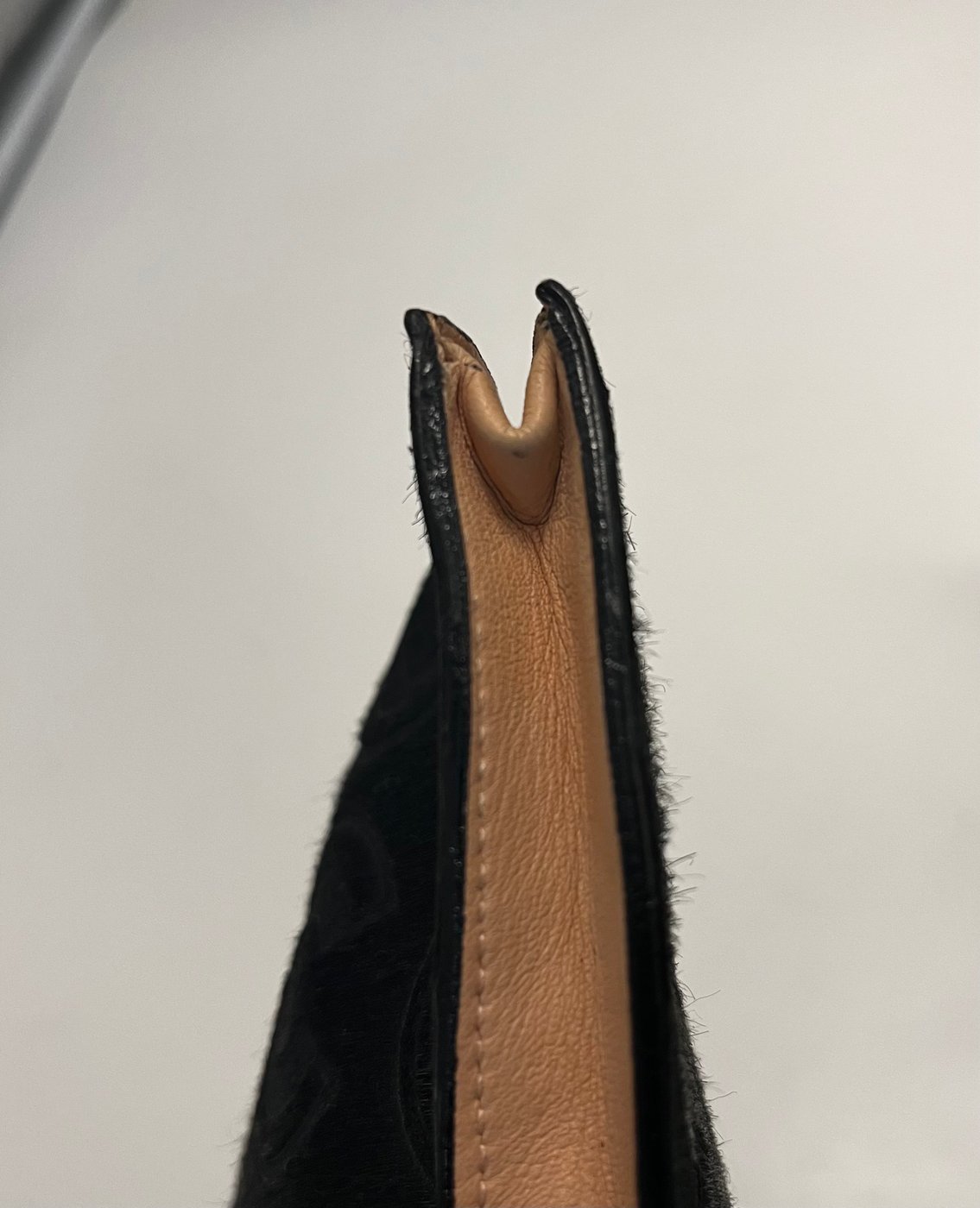 Christian Dior Pochette vintage Pony hair Pony hair leather medium