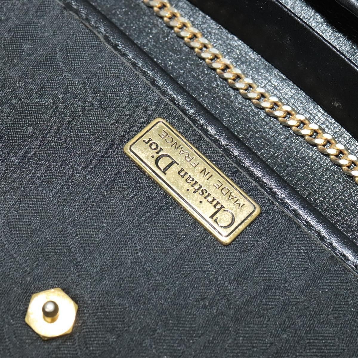 Christian Dior Vintage Trotter Flap Diorissimo Canvas Mini