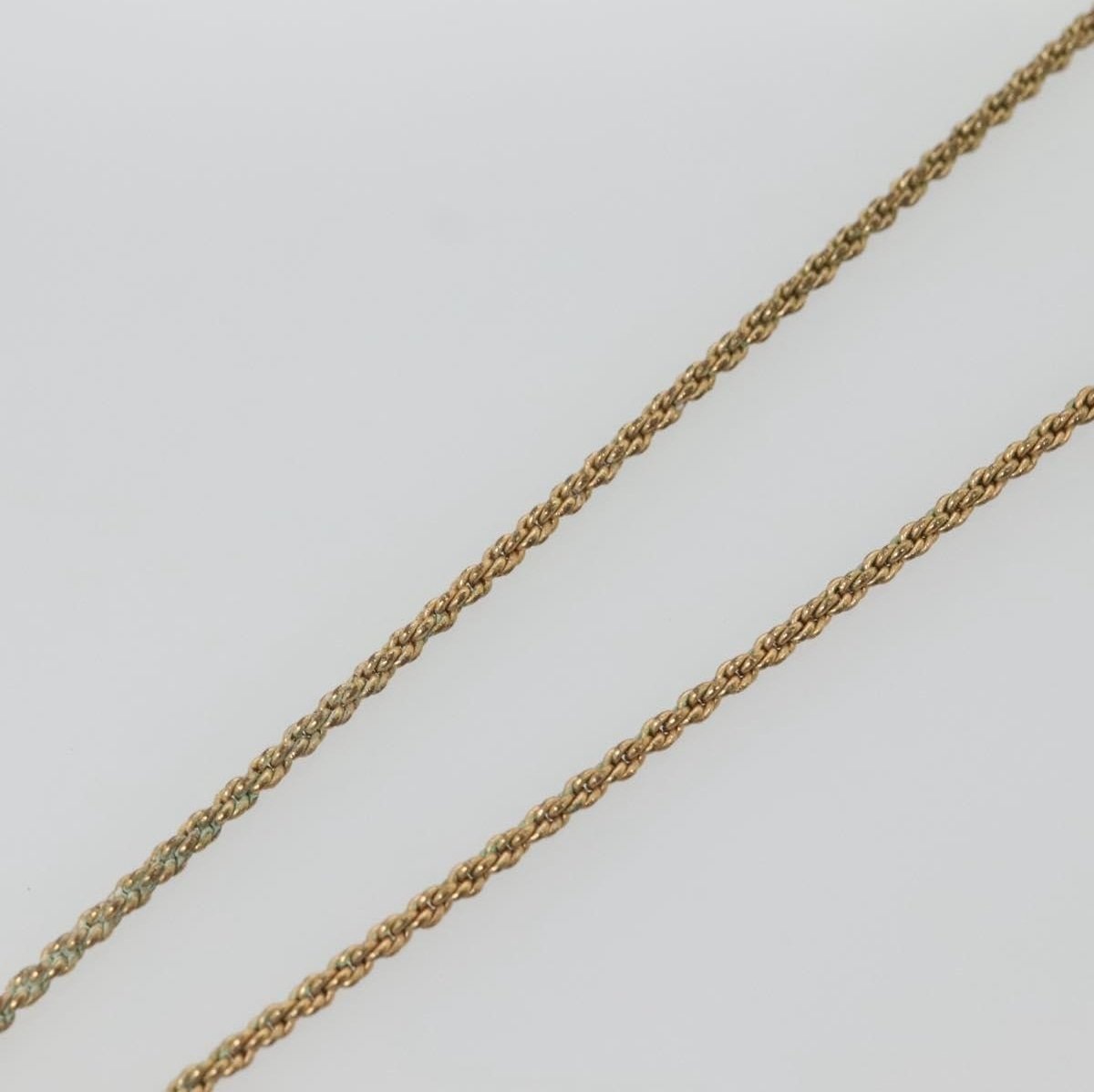 Christian Dior Vintage pendant necklace Gold-plated Metal, Enamel & Rhinestones