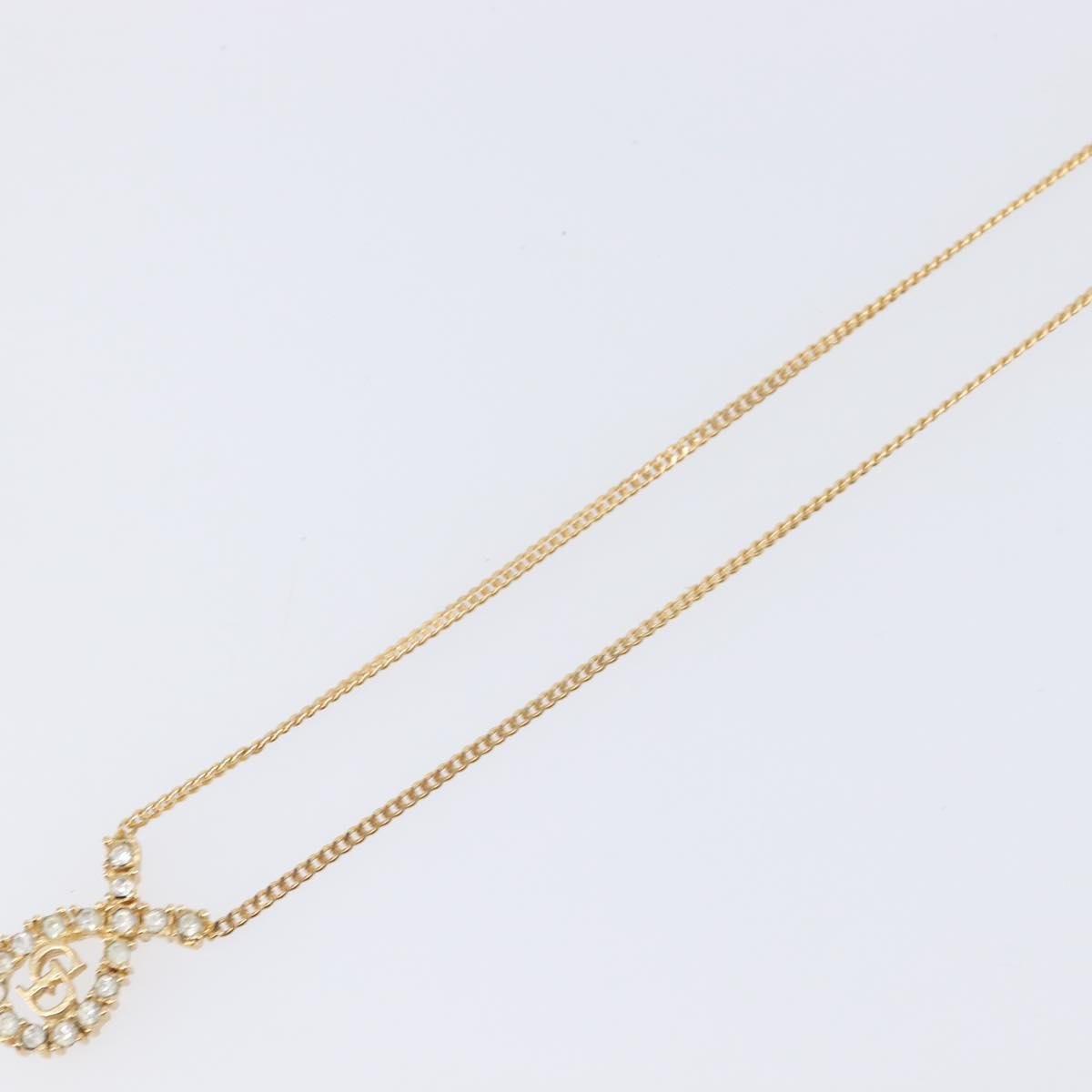 Christian Dior CD Long Metal with Beads