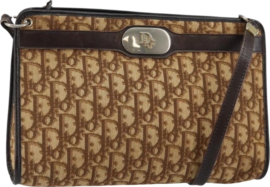 Christian Dior Vintage Trotter Diorissimo Canvas Mini