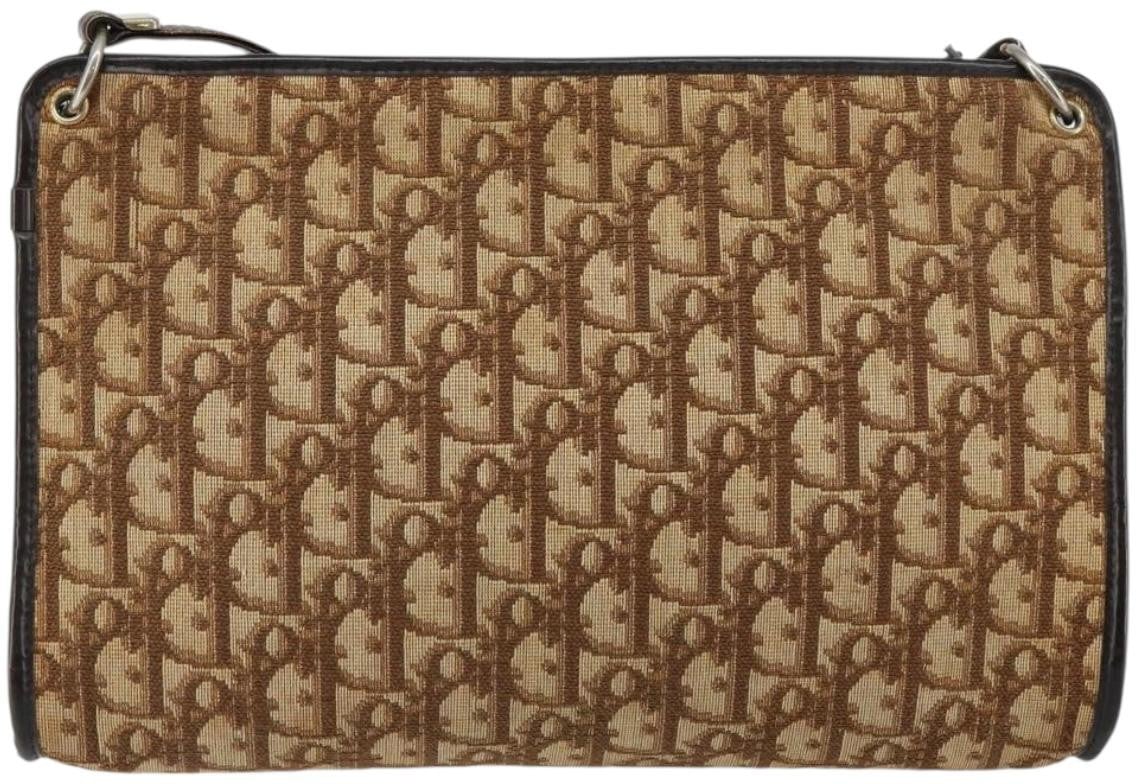 Christian Dior Vintage Trotter Diorissimo Canvas Mini