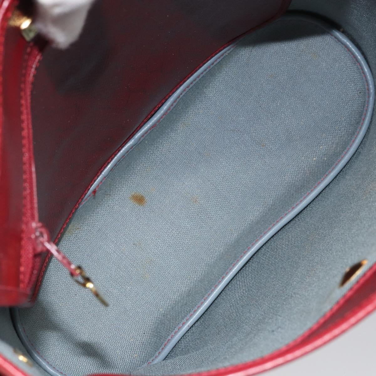 Christian Dior Vintage Honeycomb Flap Coated Canvas Long