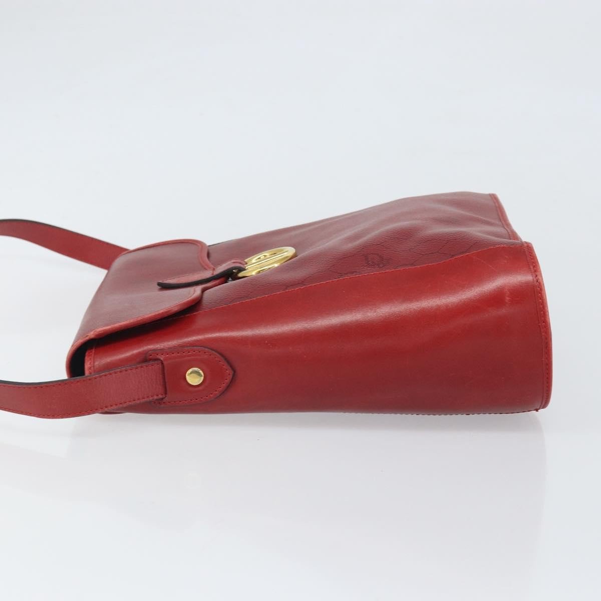 Christian Dior Vintage Honeycomb Flap Coated Canvas Long