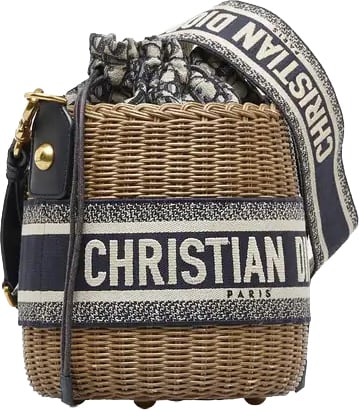 Christian Dior Bucket Rotin