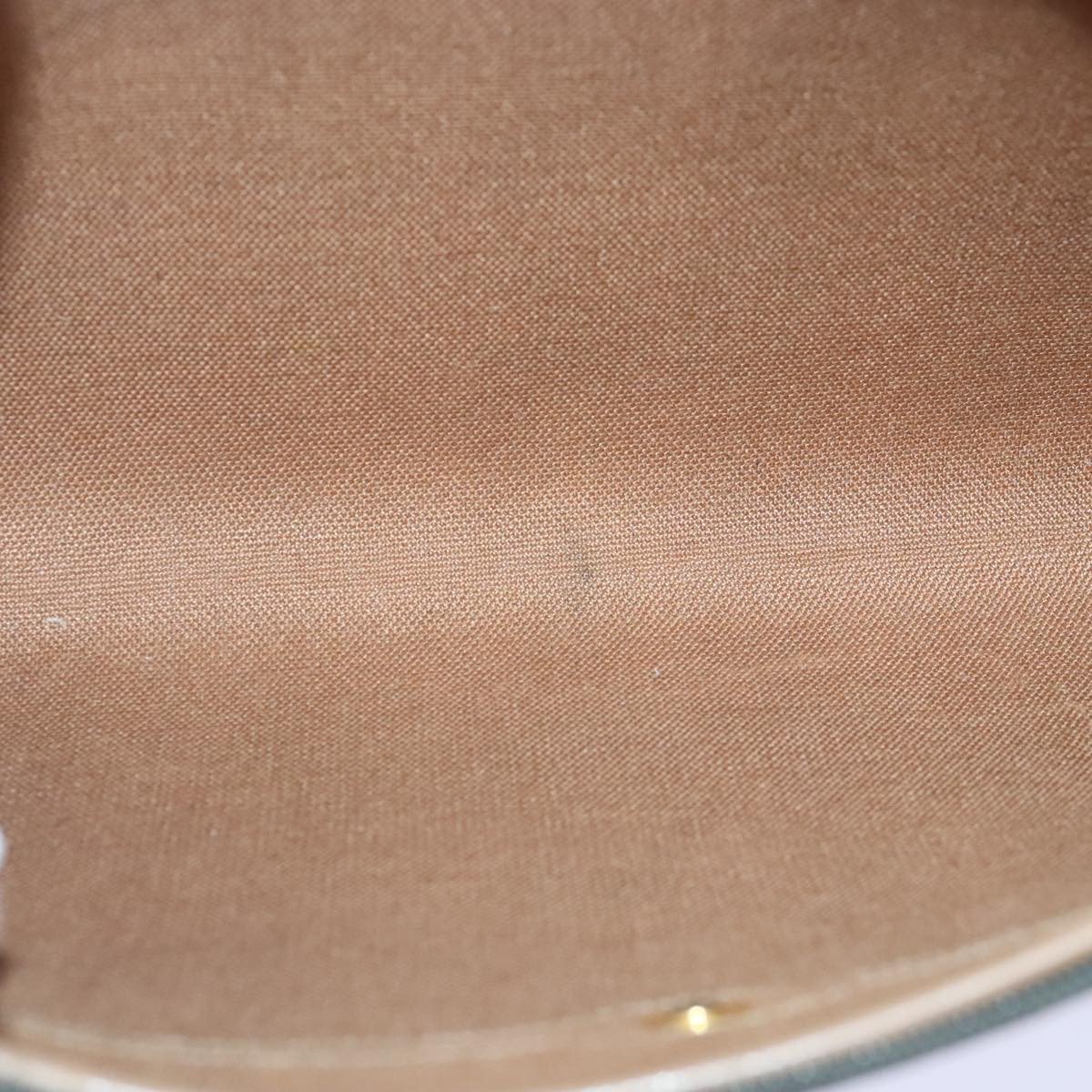 Christian Dior Vintage Honeycomb Zip Coated Canvas Medium