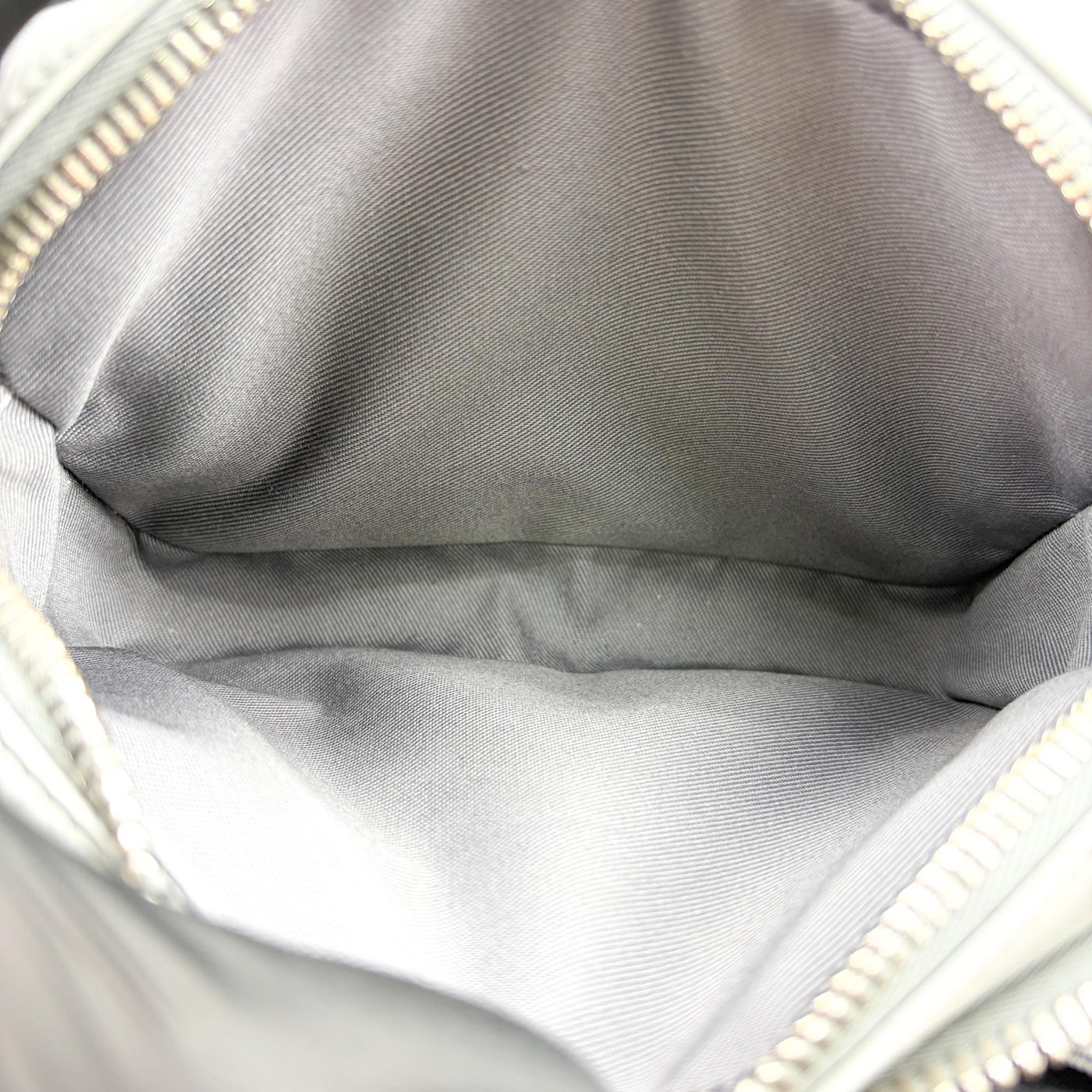Christian Dior Double Zip CD Diamond Coated Canvas