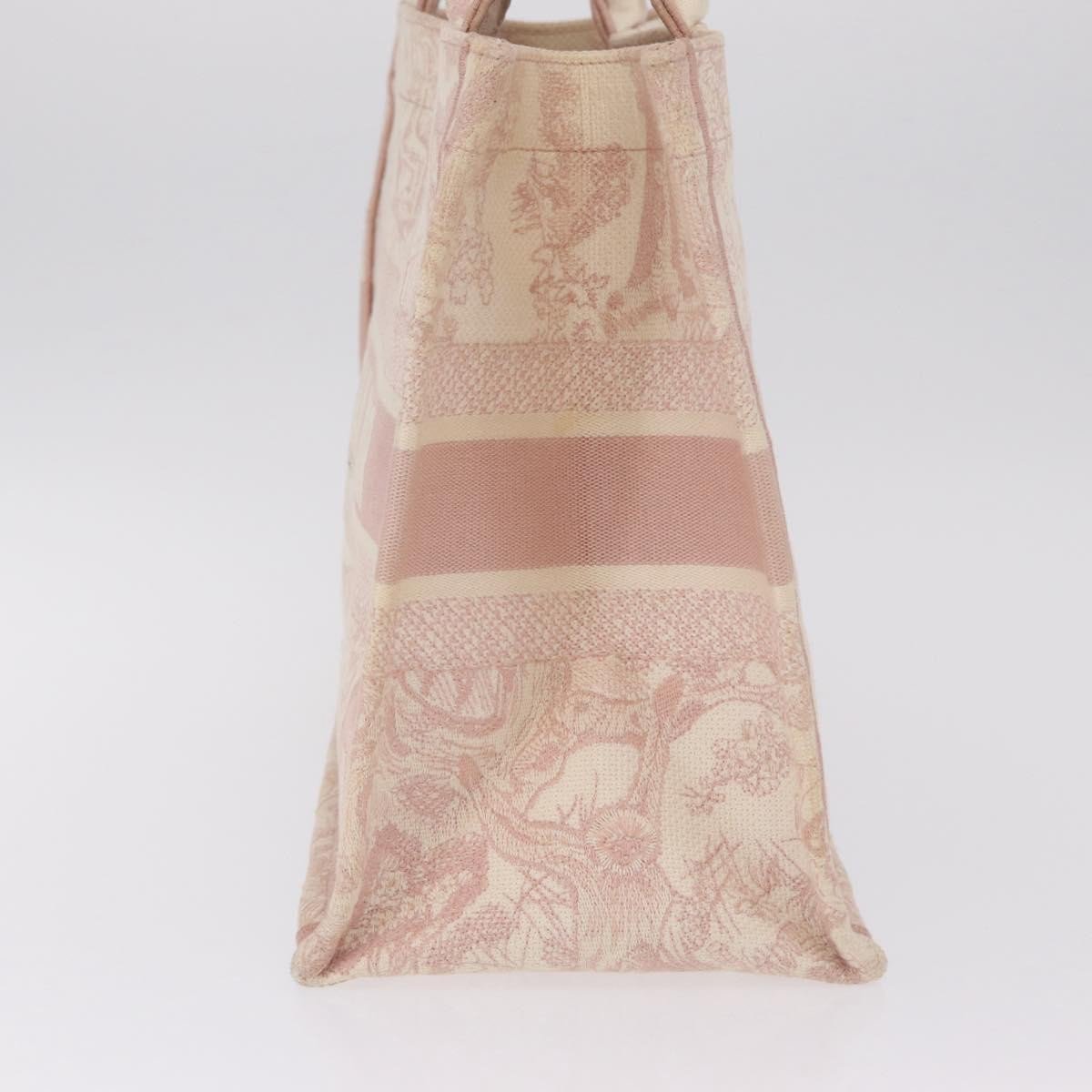 Christian Dior Book Embroidered Canvas Medium