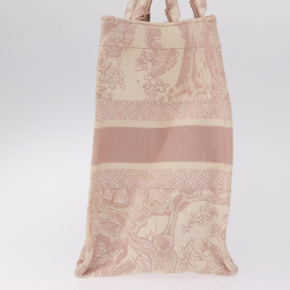 Christian Dior Book Embroidered Canvas Medium