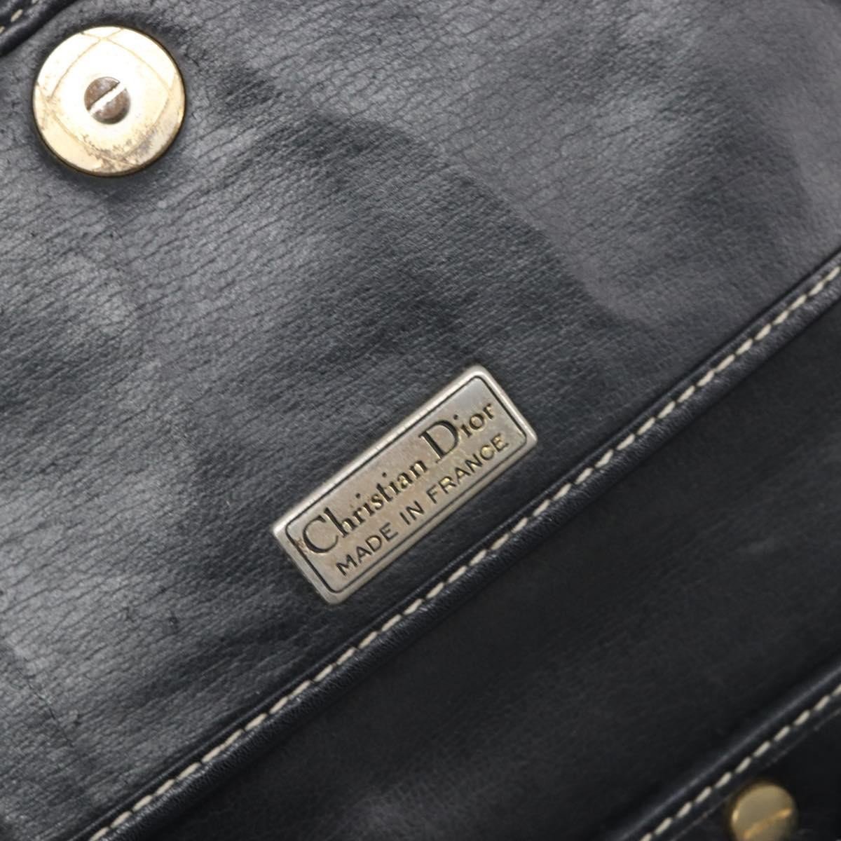 Christian Dior Vintage CD Logo Leather Medium