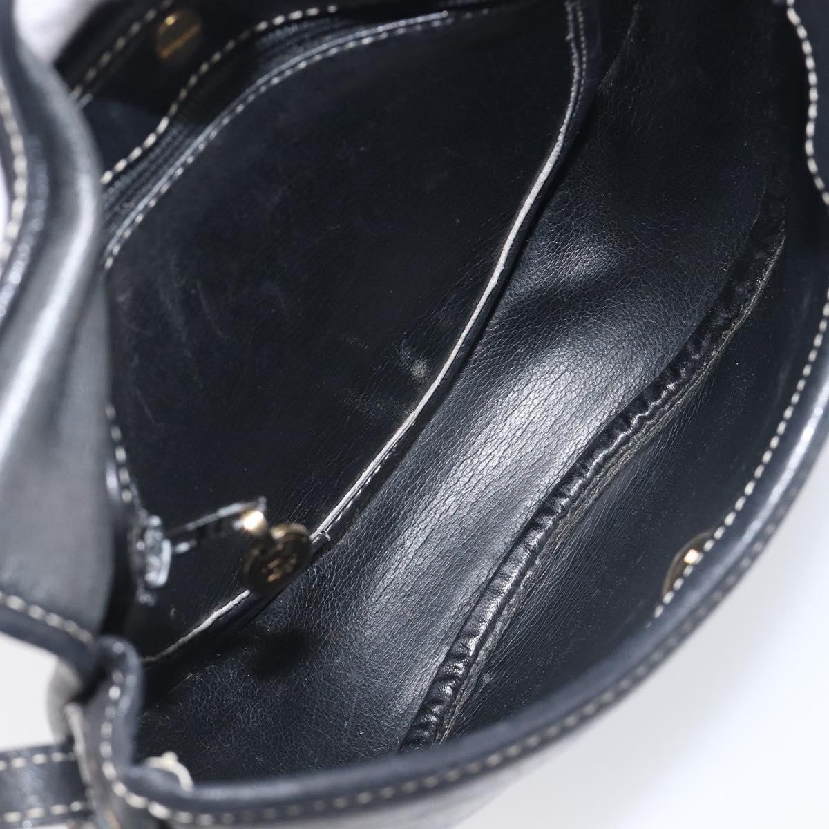 Christian Dior Vintage CD Logo Leather Medium