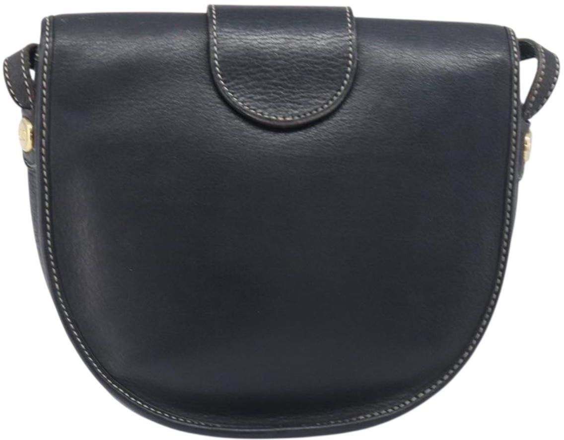 Christian Dior Vintage CD Logo Leather Medium