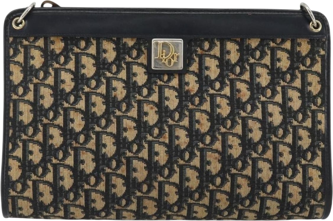 Christian Dior Vintage Trotter Diorissimo Canvas Mini