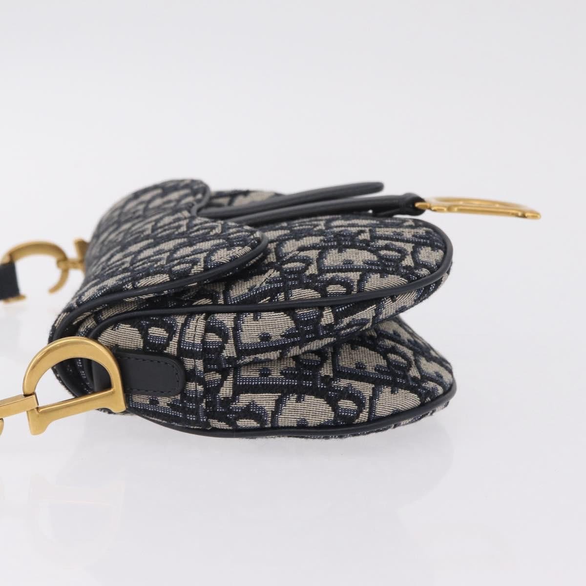 Christian Dior Saddle Oblique Canvas Small
