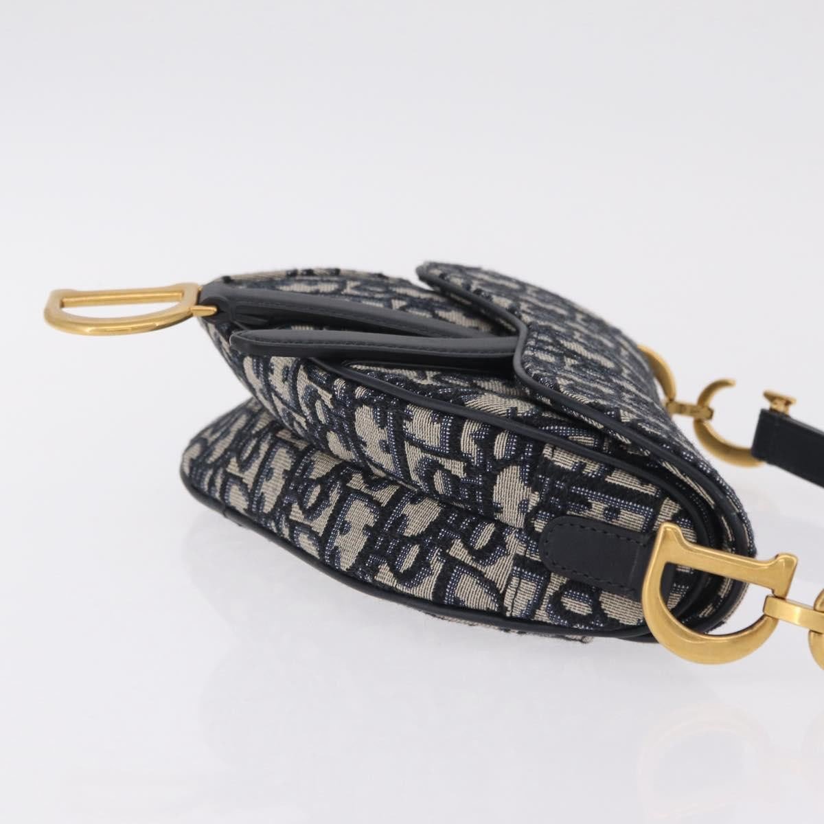 Christian Dior Saddle Oblique Canvas Small