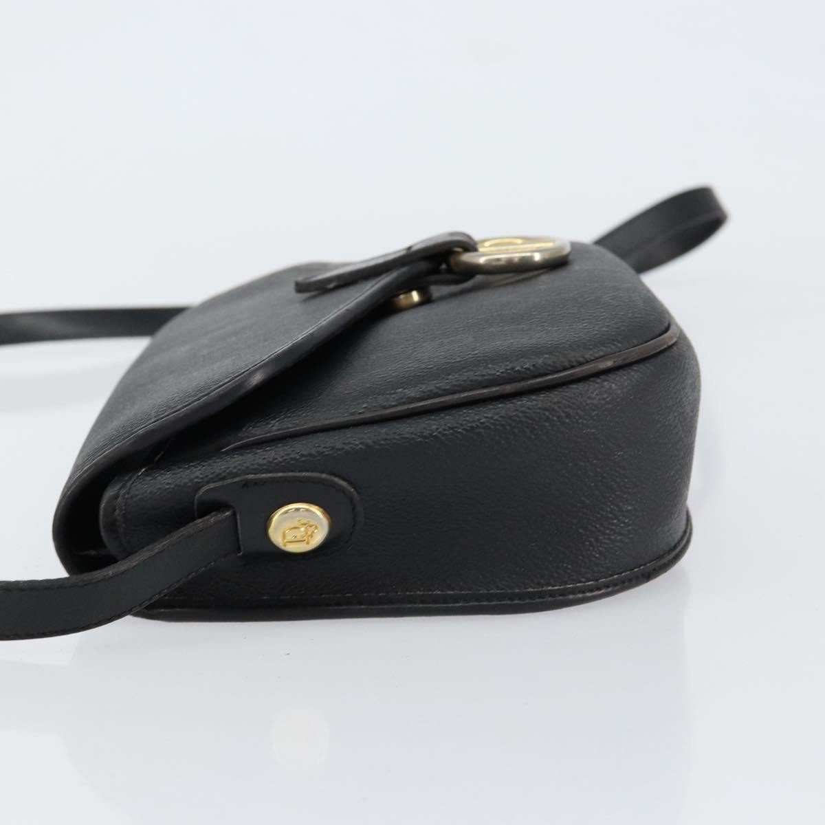 Christian Dior Vintage Honeycomb Flap Coated Canvas Long