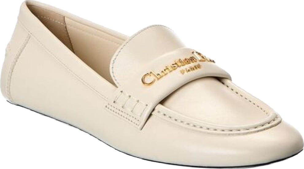 Dior Boy Women's Loafer White Leather