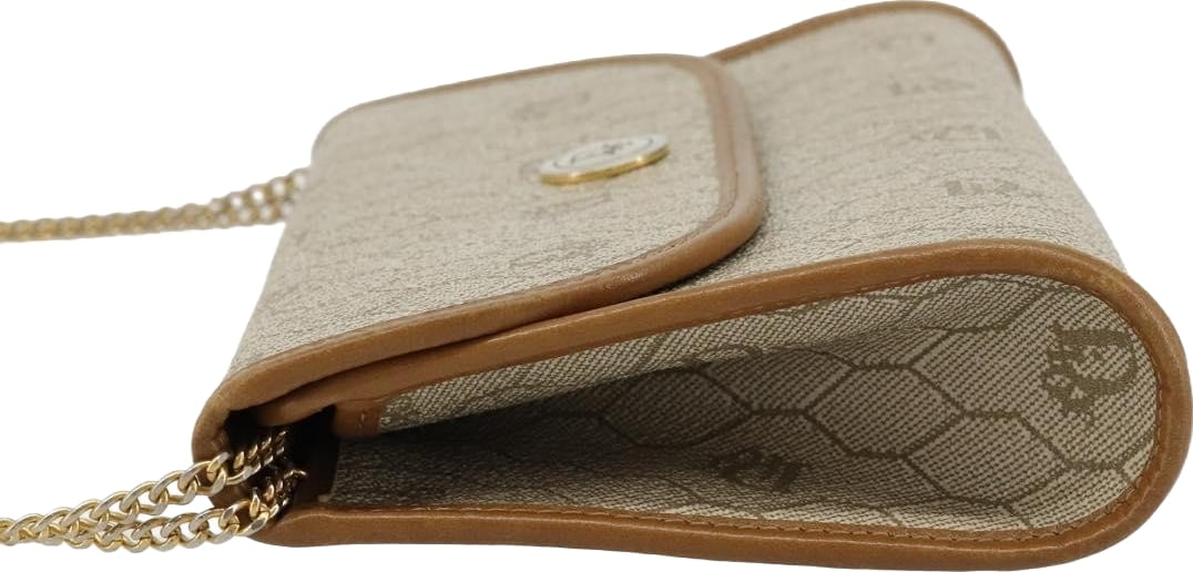Christian Dior Vintage honeycomb clutch Canvas