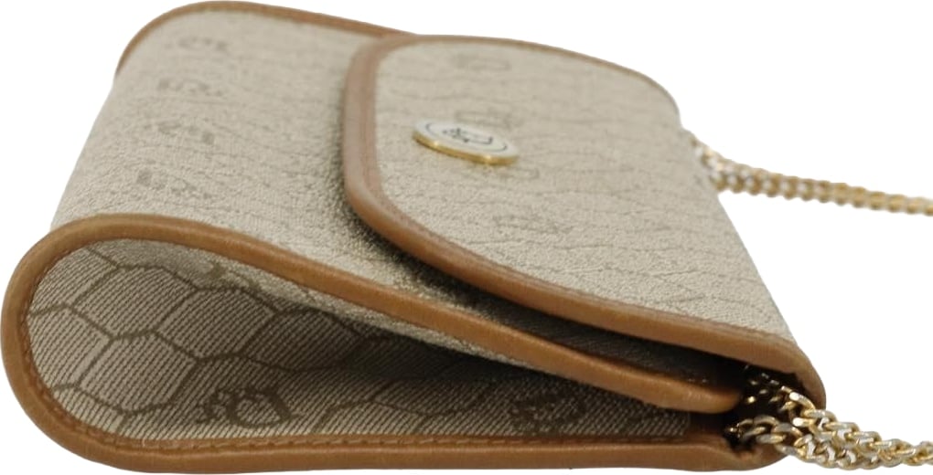 Christian Dior Vintage honeycomb clutch Canvas