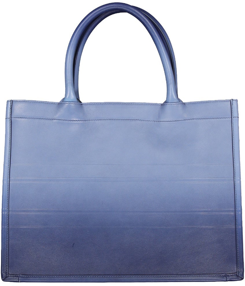 Christian Dior Leather Medium Book Tote Bag