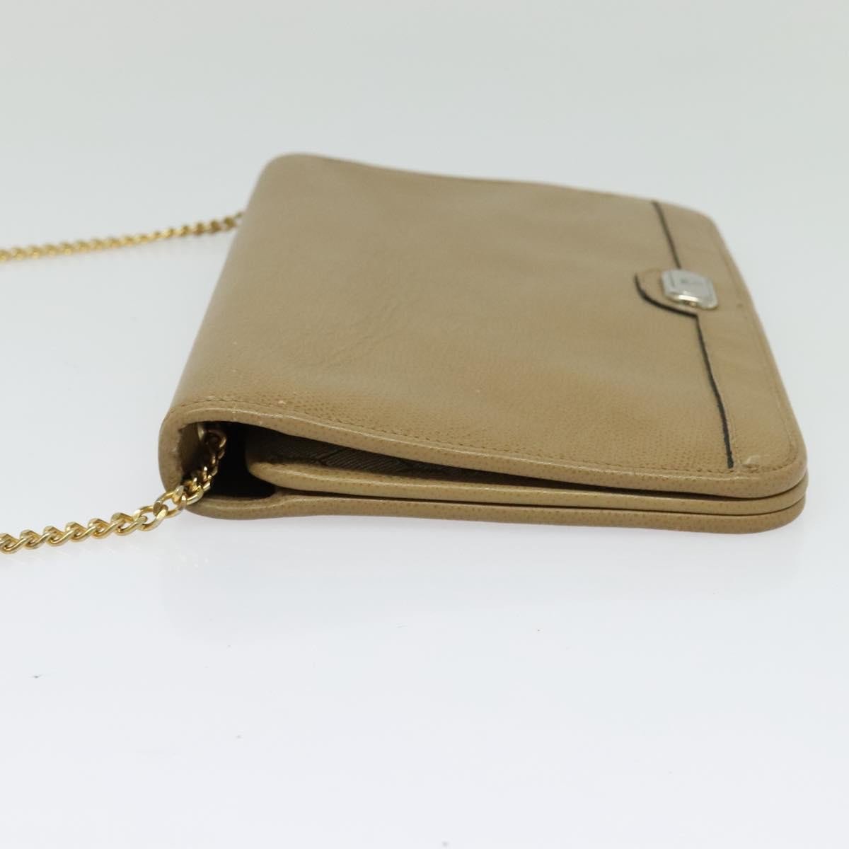 Christian Dior Vintage Chain Flap Diorissimo Canvas Medium