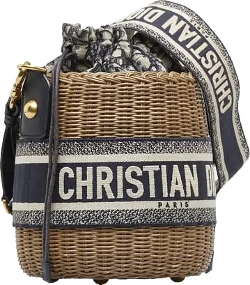 Christian Dior Bucket Rotin