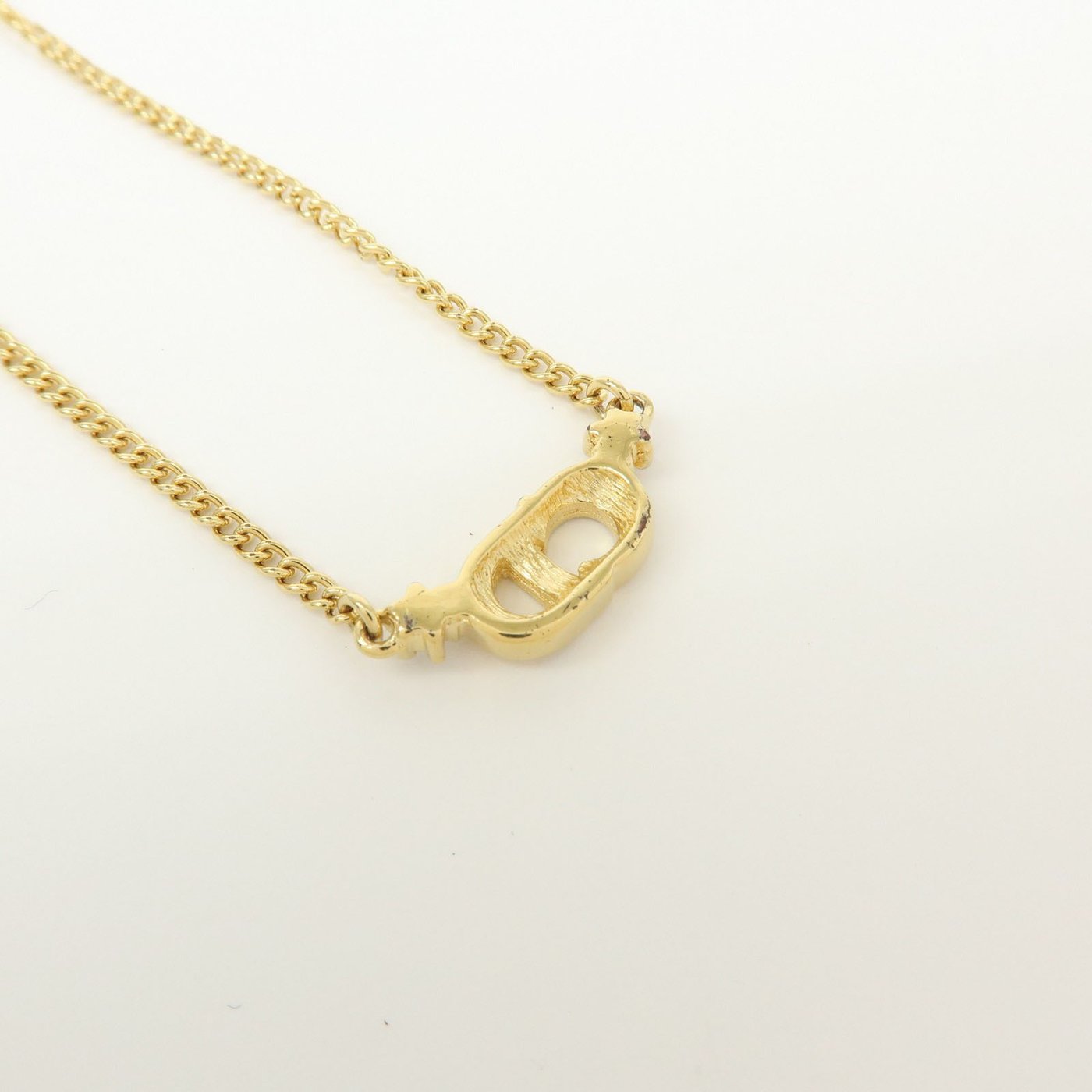 Christian Dior CD Pendant Metal