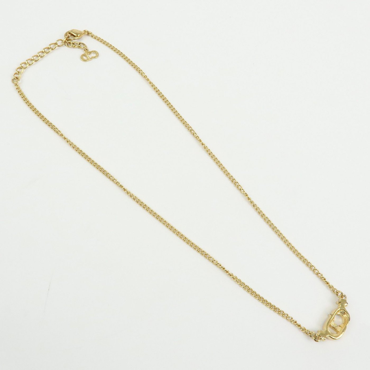 Christian Dior CD Pendant Metal