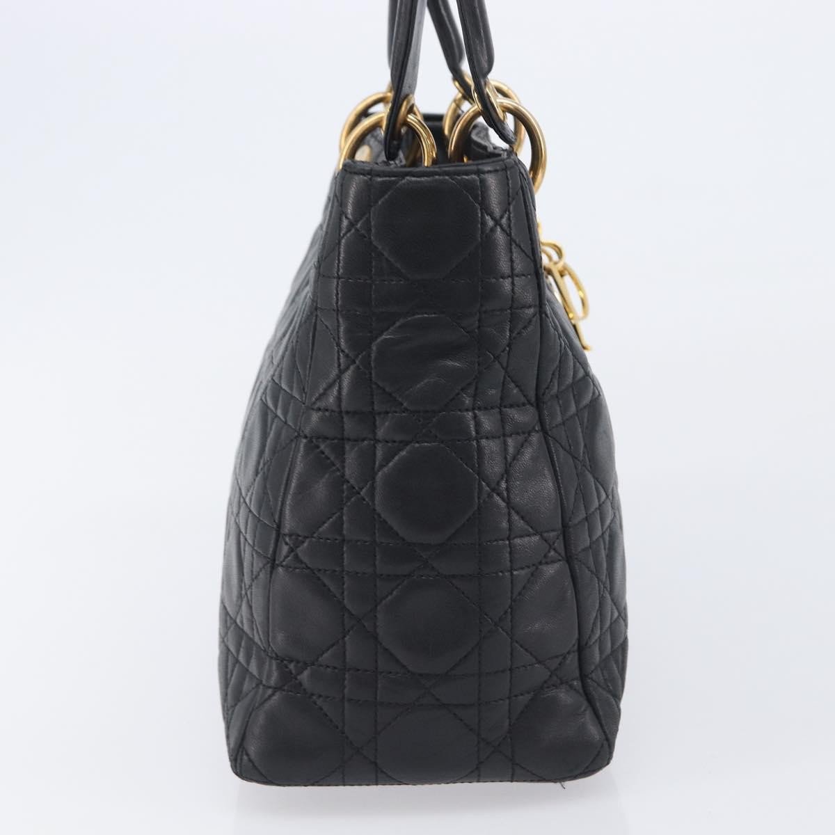 Christian Dior Vintage Lady Dior Cannage Quilt Lambskin Medium