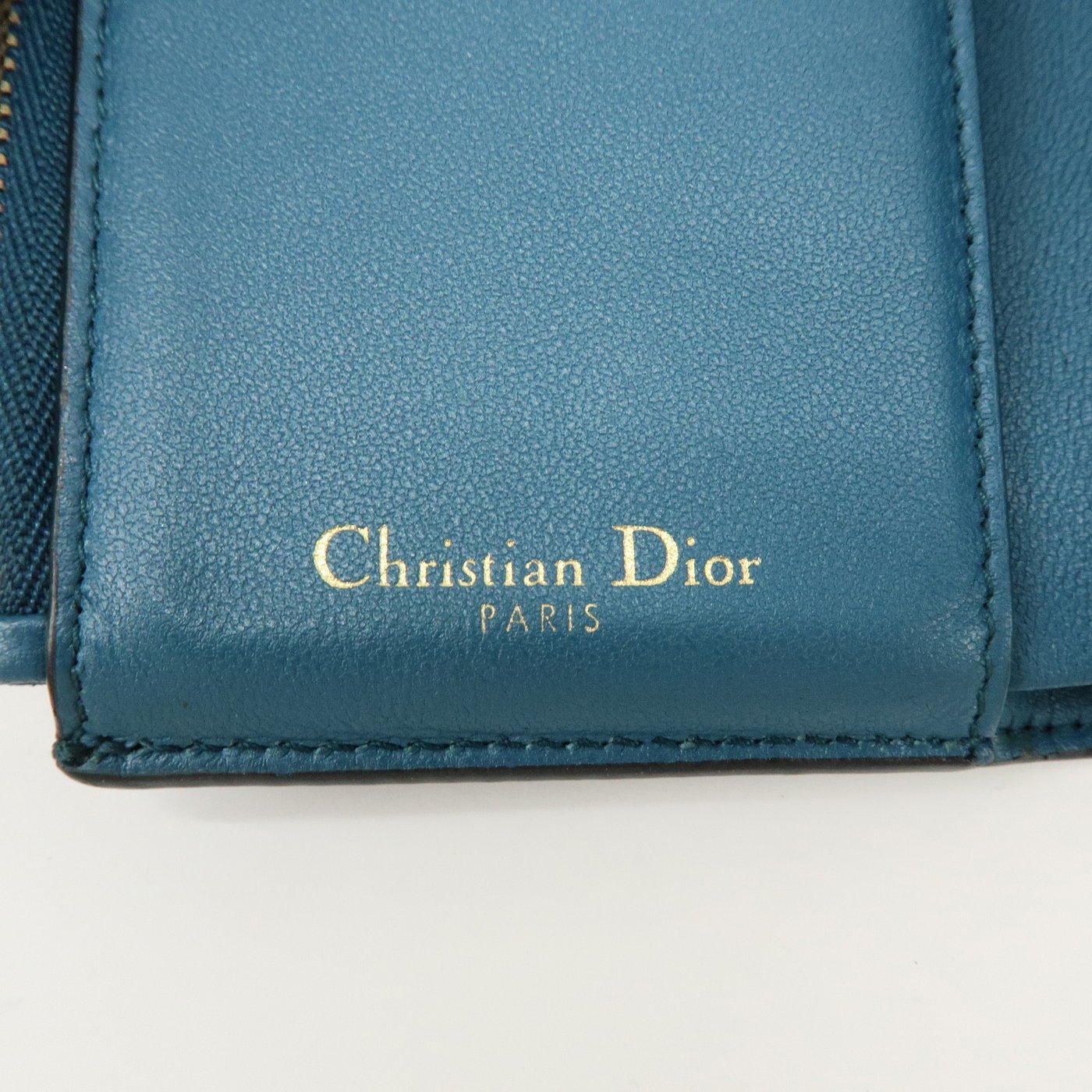 Christian Dior Saddle Flap Leather Mini