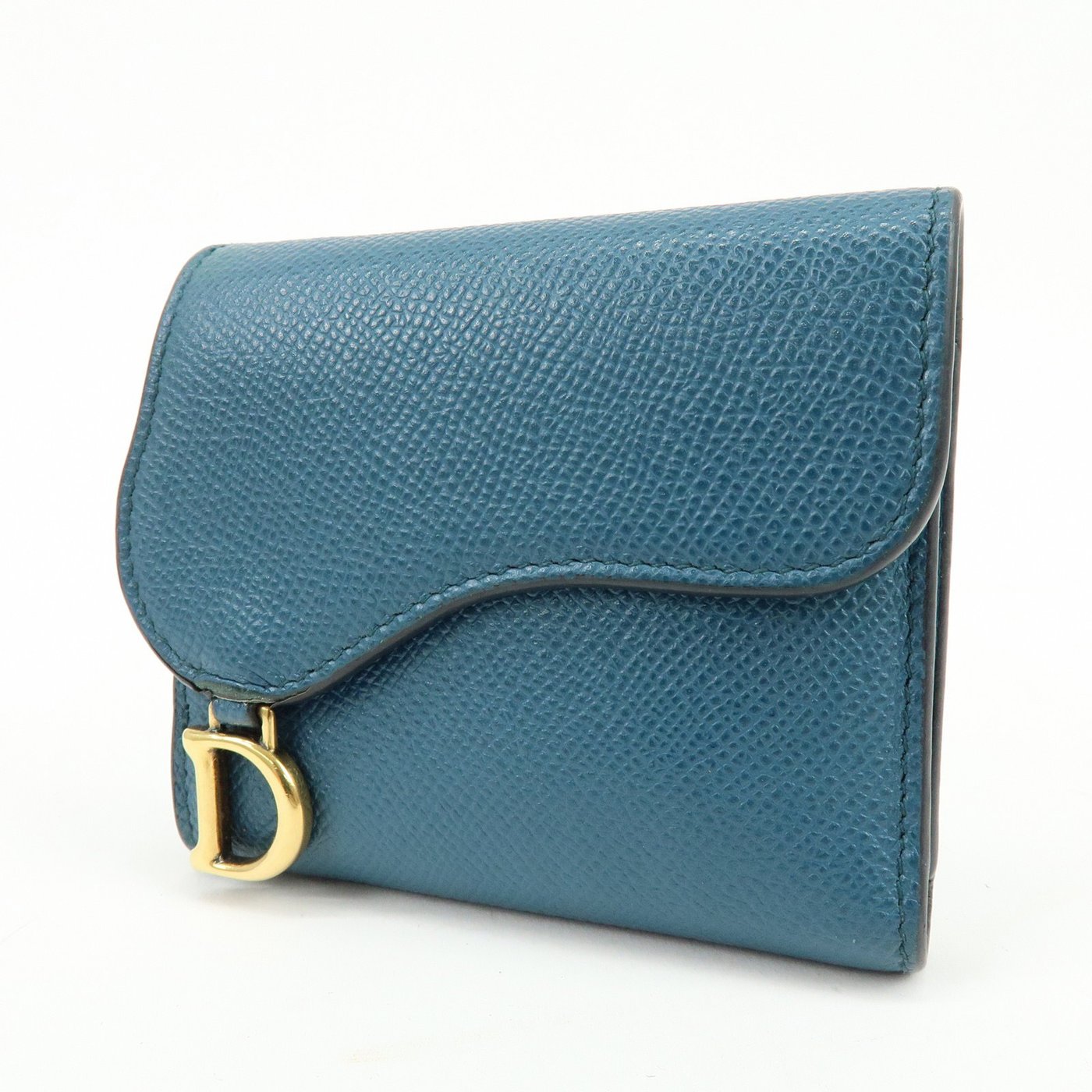 Christian Dior Saddle Flap Leather Mini