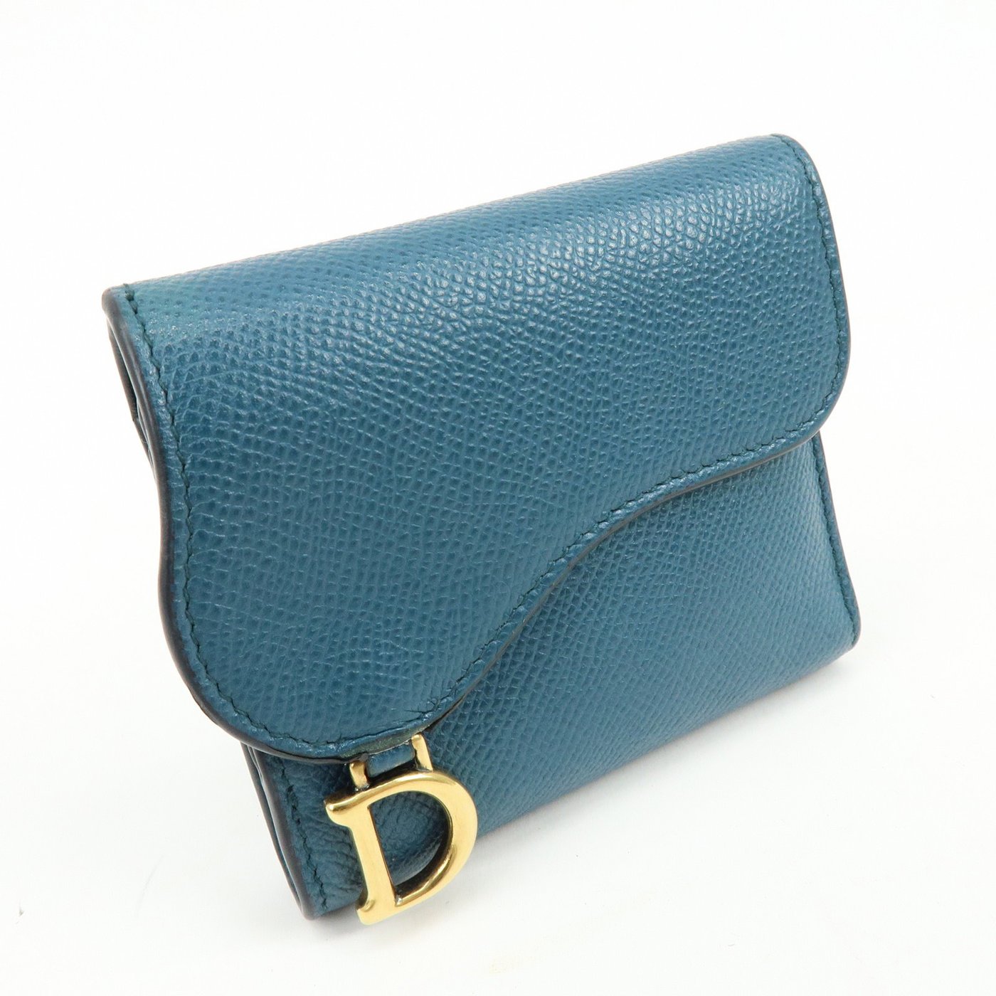 Christian Dior Saddle Flap Leather Mini