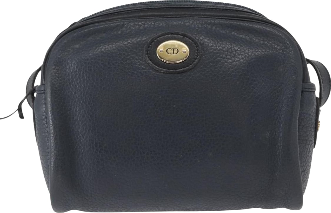 Christian Dior Vintage CD Logo Leather Medium