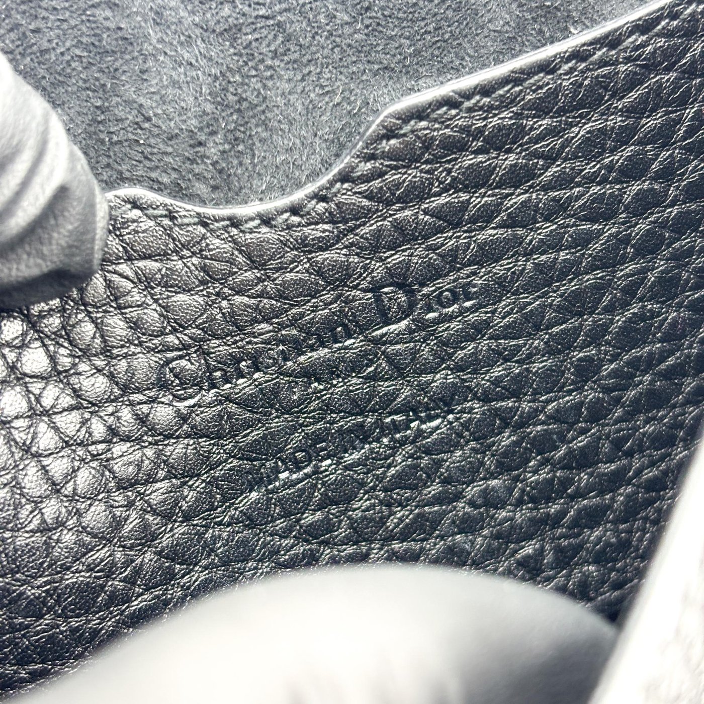 Christian Dior Bobby Flap Leather Small