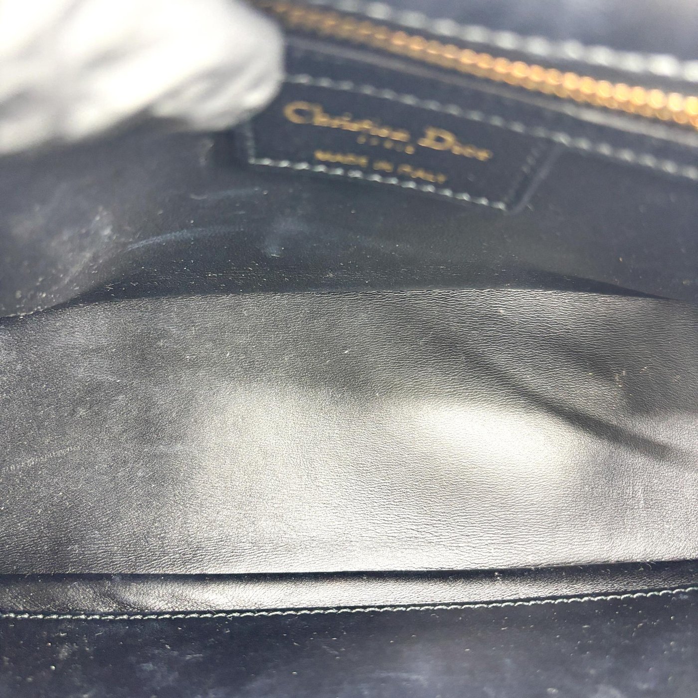 Christian Dior Caro Cannage Quilt Calfskin Small