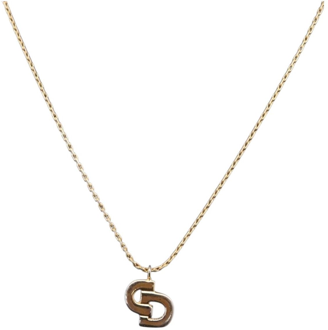 Christian Dior CD Pendant Metal