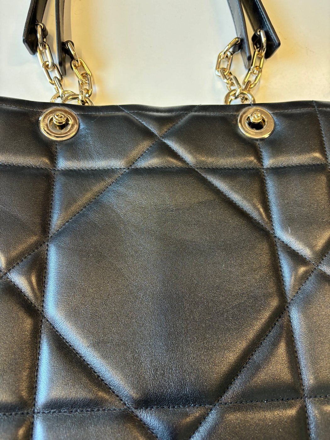 Christian Dior Essential Archicannage Quilt Calfskin Medium