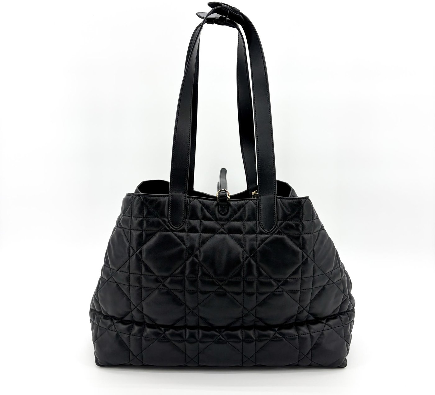 Christian Dior Toujours Macrocannage Quilt Calfskin Large