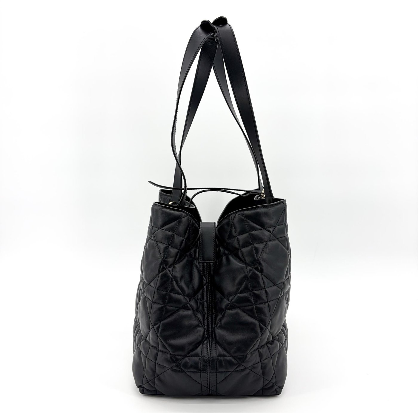 Christian Dior Toujours Macrocannage Quilt Calfskin Large